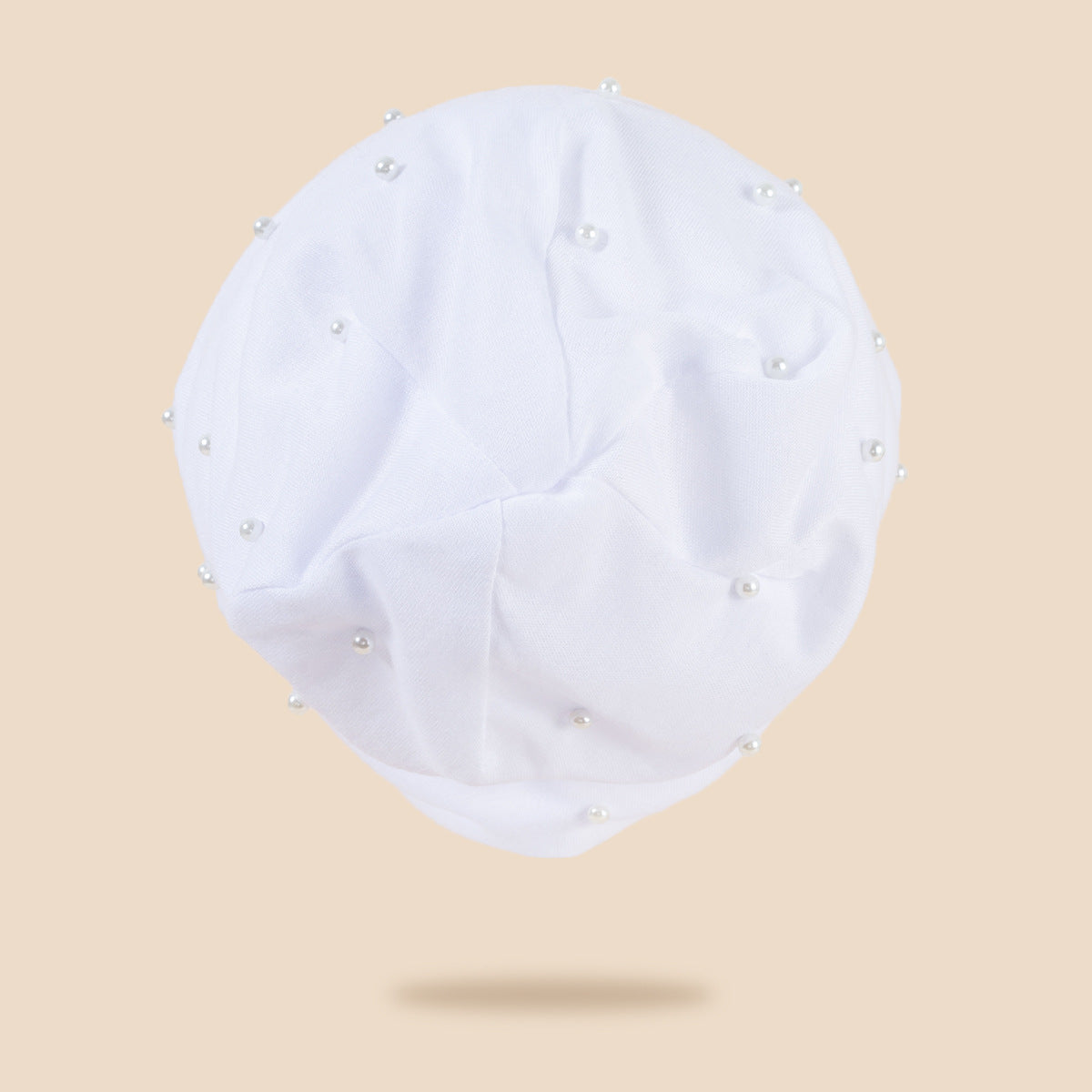 Wholesale Pearl Hot Diamond Polyester Pullover Hat